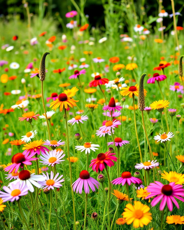 seasonal wildflower meadow