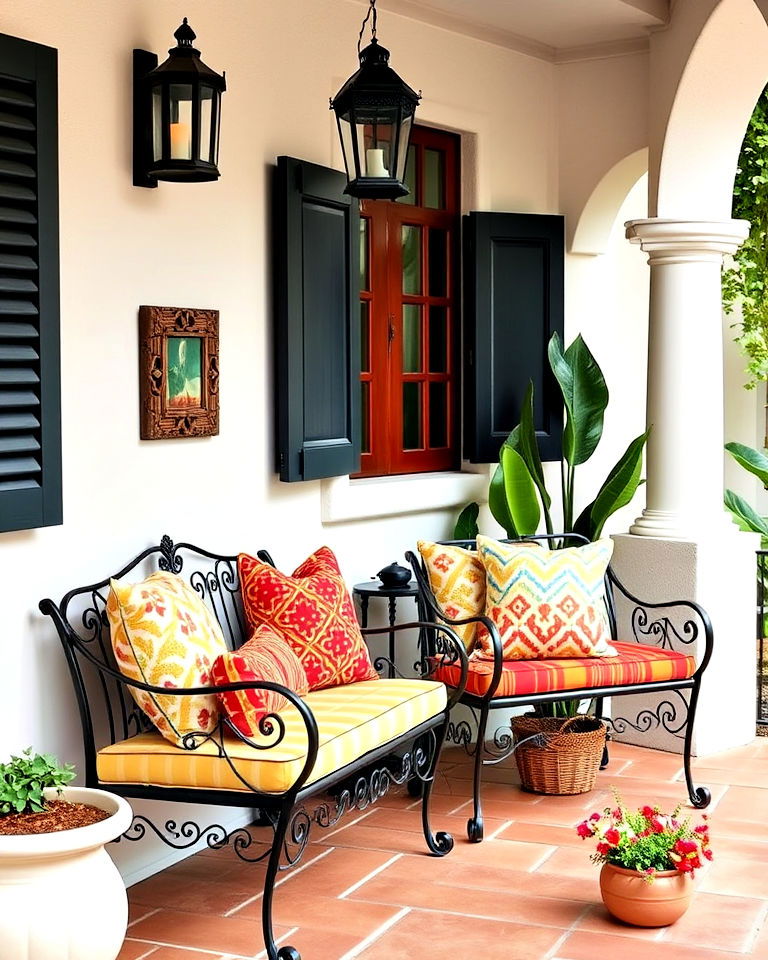 seating nooks with pillows