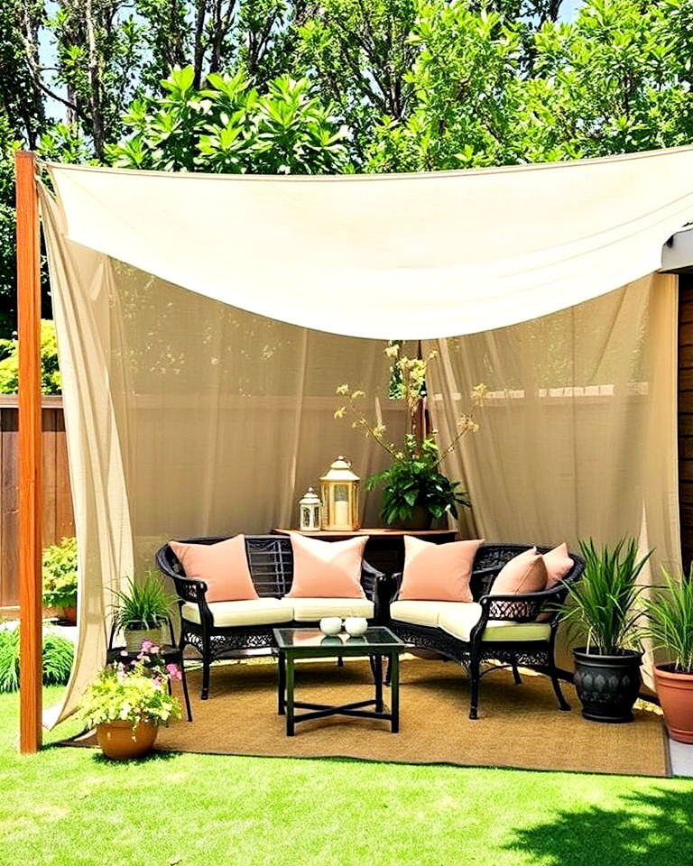shade cloth structure