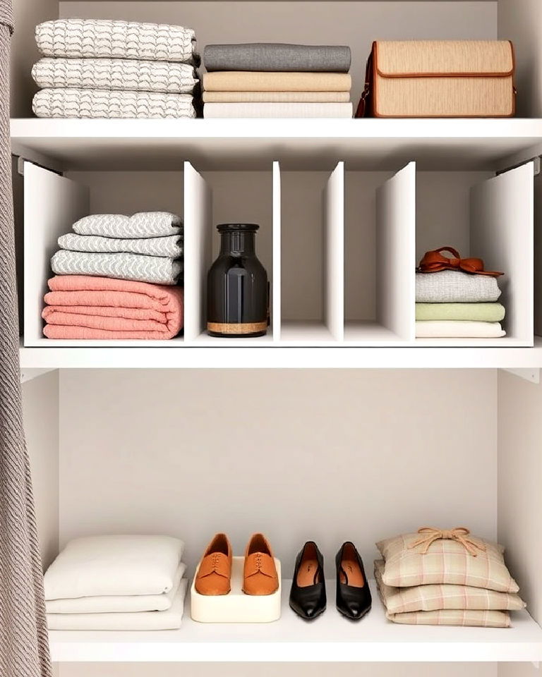 shelf dividers for organization