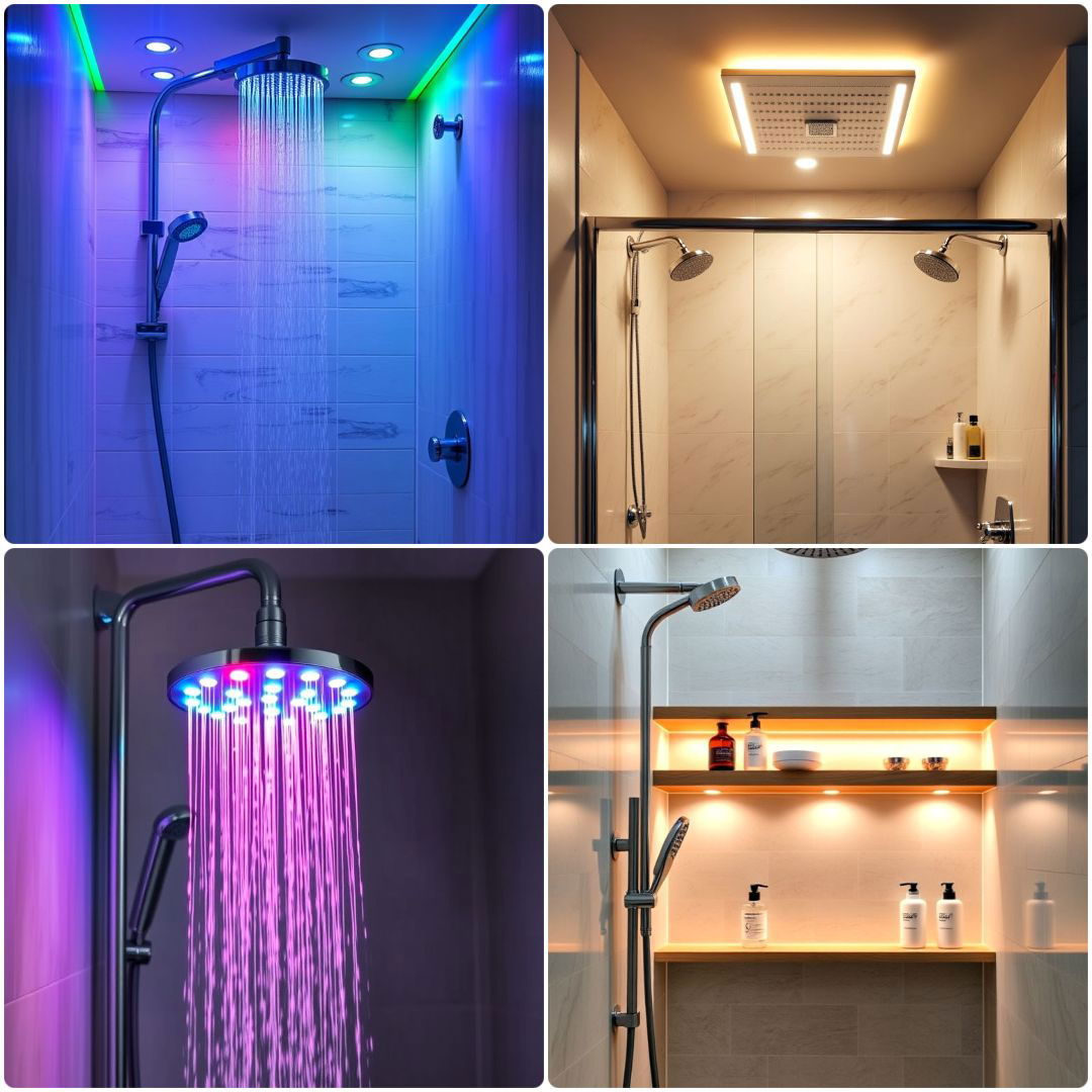 20 Shower Lighting Ideas Best For Bathroom Renovations