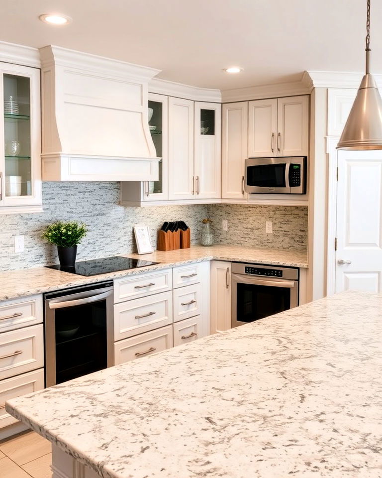silver cloud granite countertop