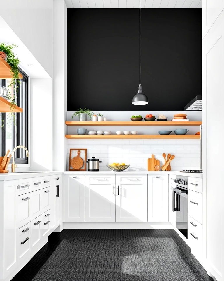 slip resistant black rubber kitchen flooring