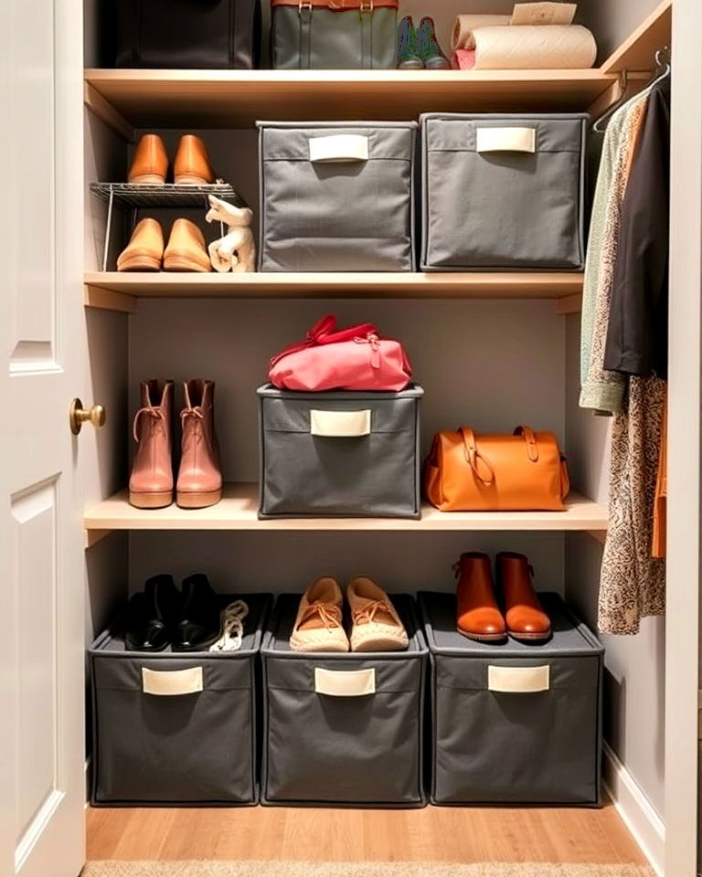 small closet foldable storage cubes