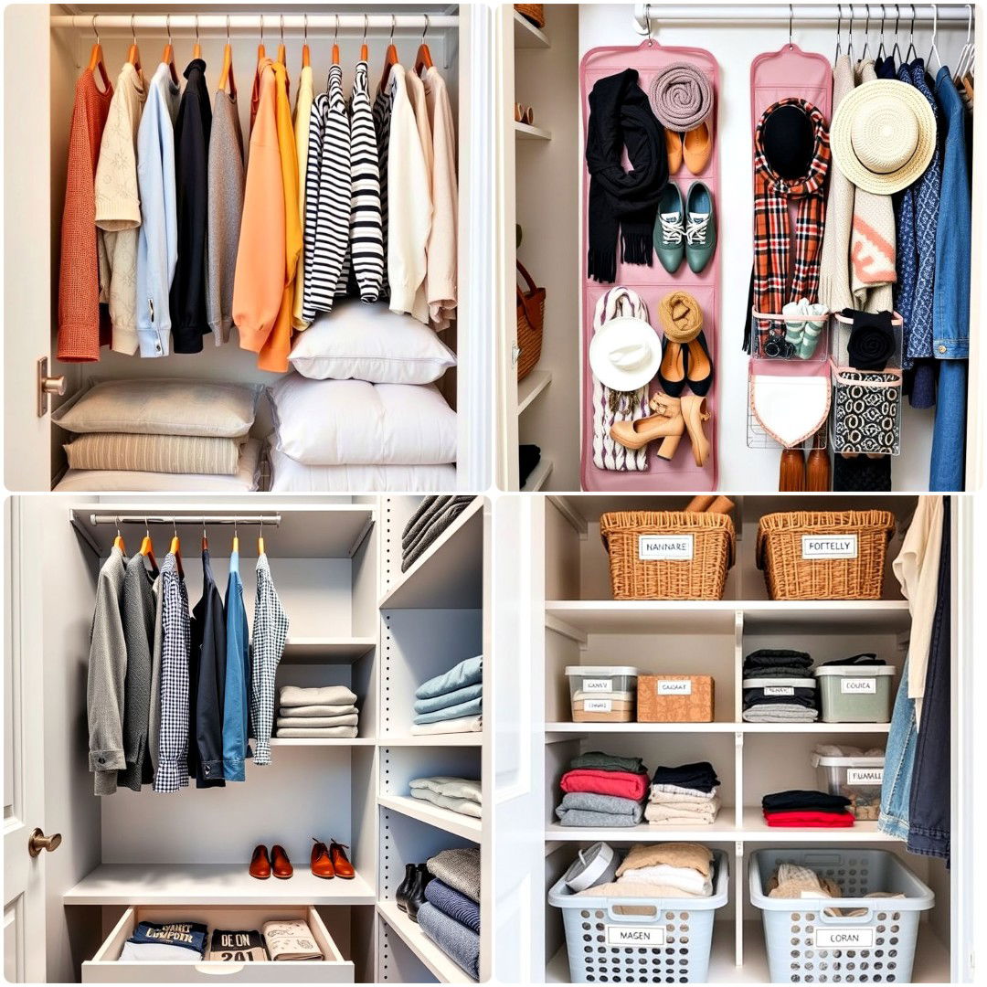 25 Small Closet Ideas for A Stylish Organization