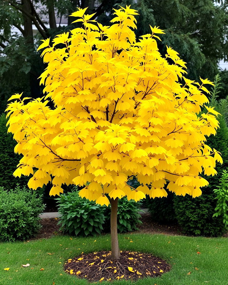 small dwarf gingko tree for front yard