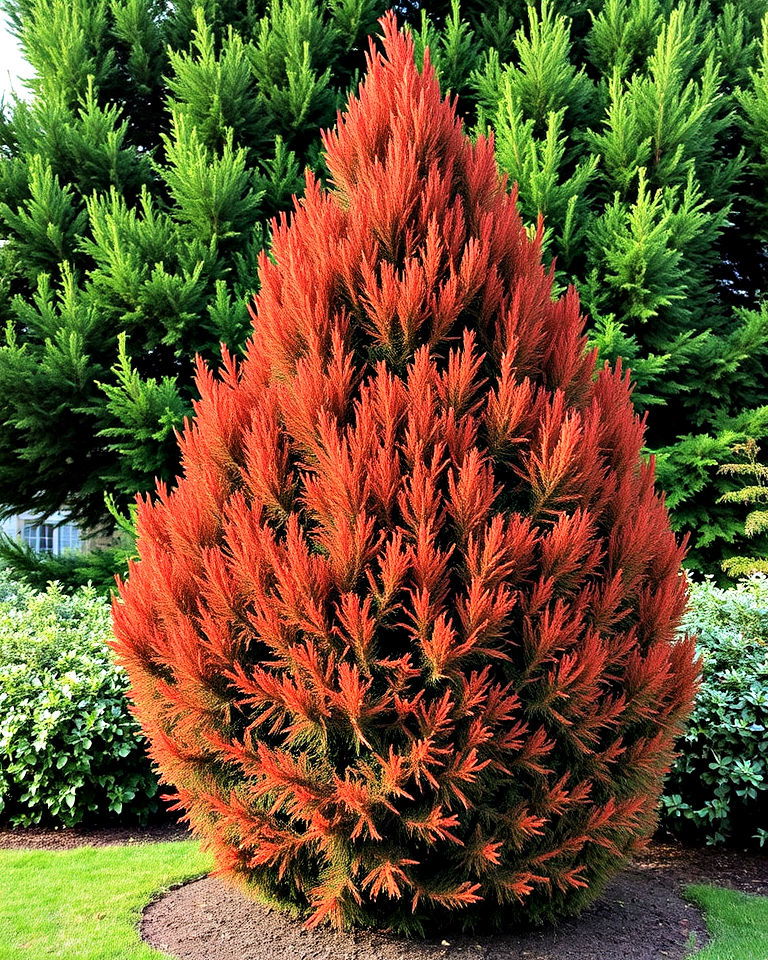 small eastern red cedar tree