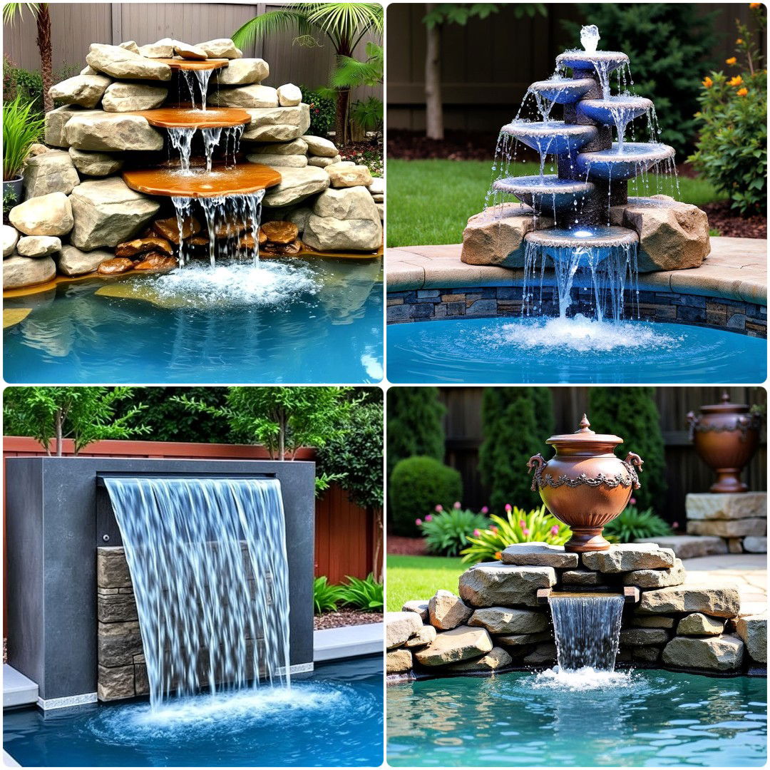 20 Small Pool Waterfall Ideas To Maximize Space