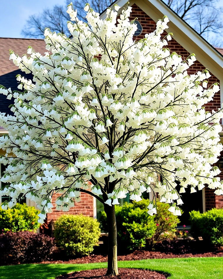 small snowbell tree for front yard