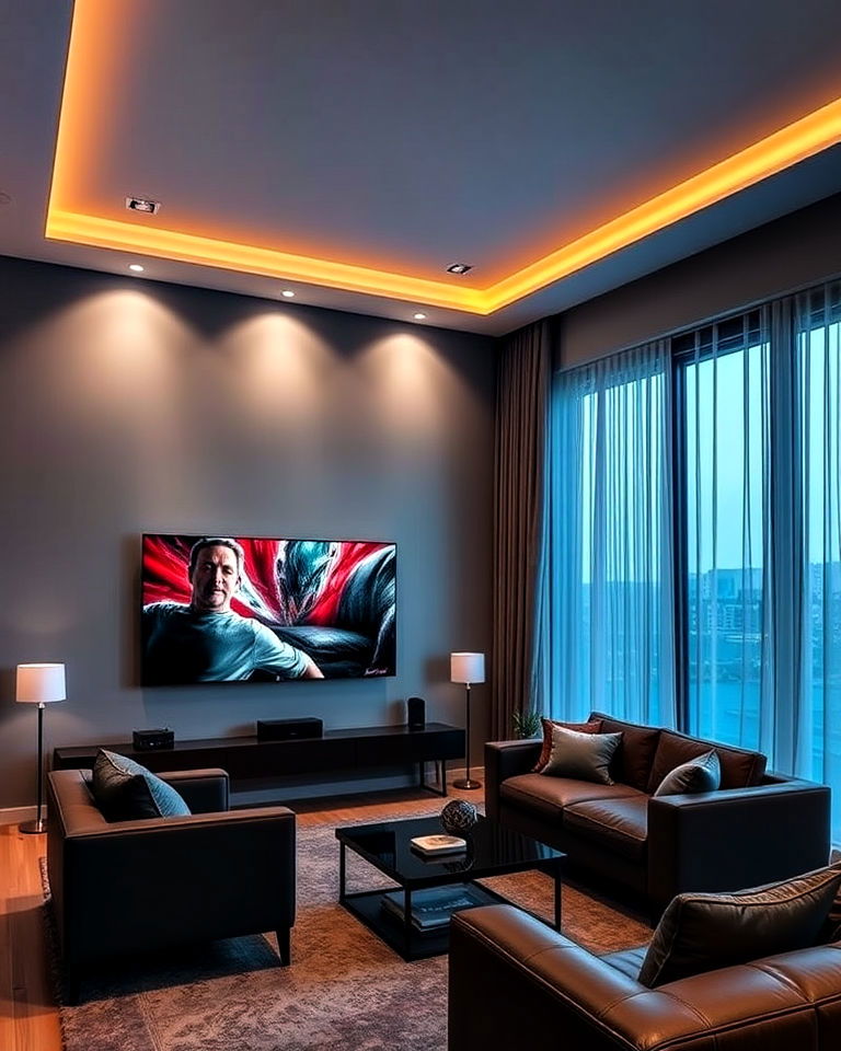 smart home integration tv room