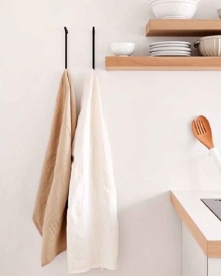soft natural textiles for the kitchen