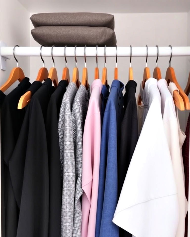space saving slim hangers