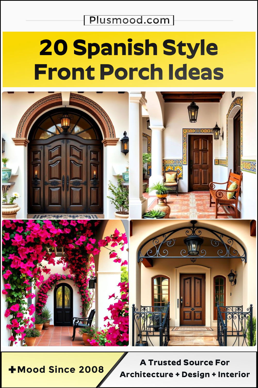 spanish style front porch ideas to copy
