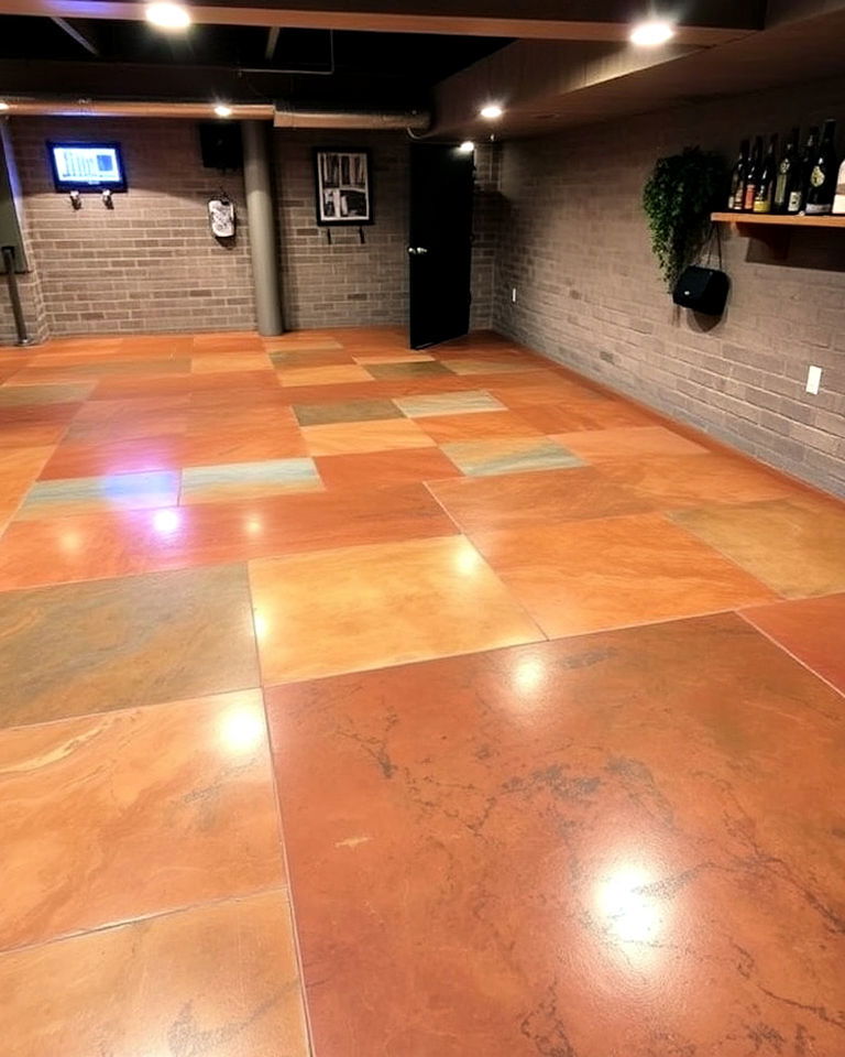 stained concrete