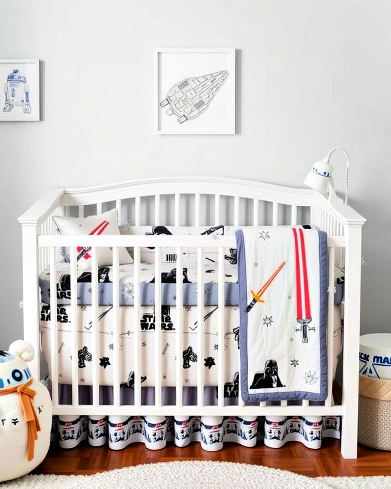 star wars nursery crib bedding