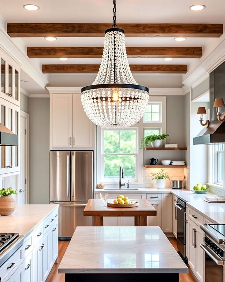 statement lighting for kitchen