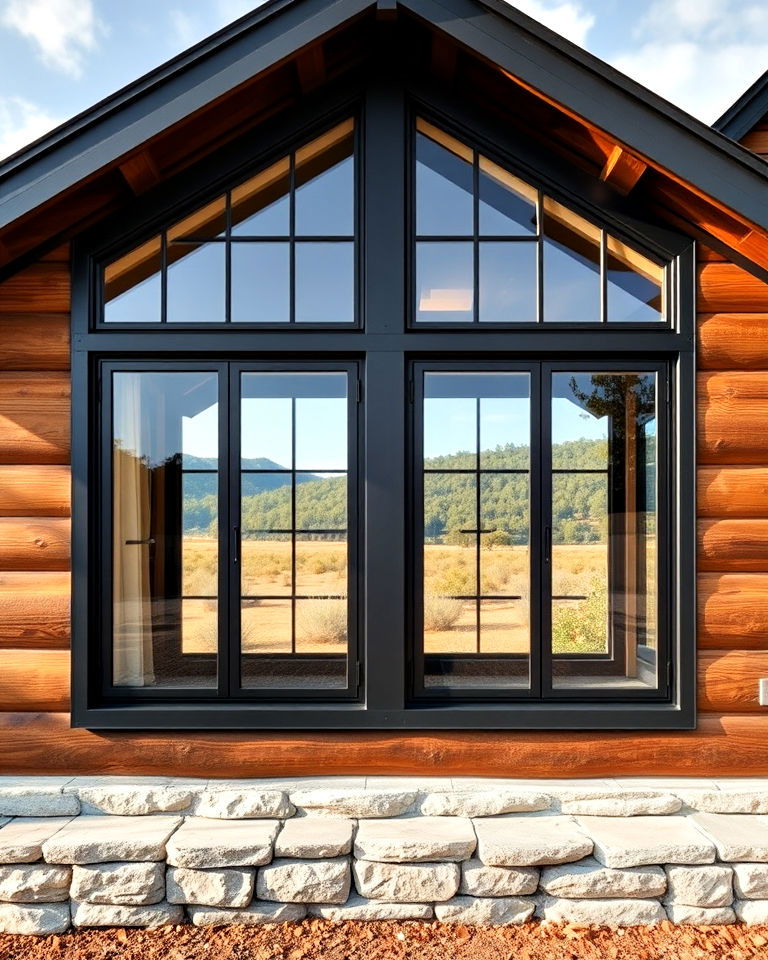 steel framed windows for a bold statement