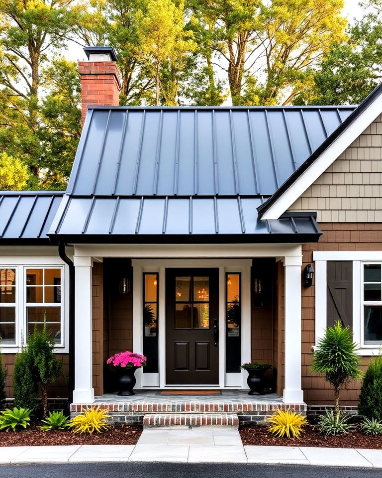 steel roof accents