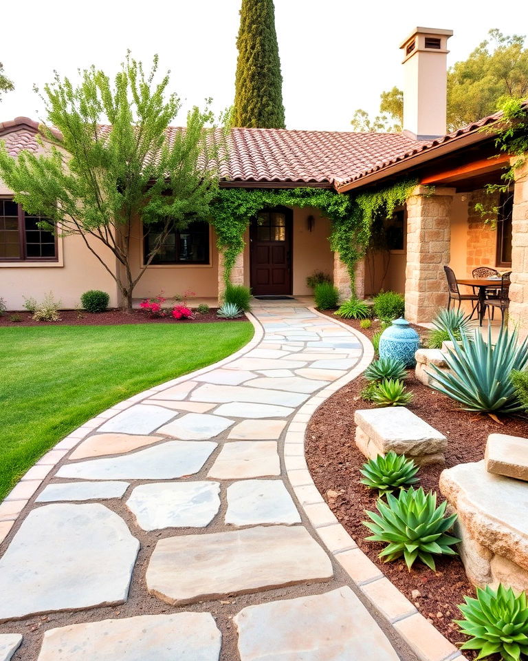 stone pathways