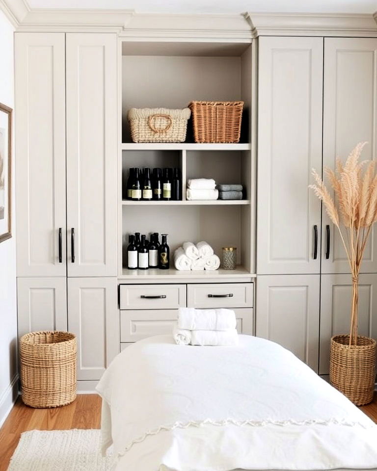 storage solution for a clutter free space