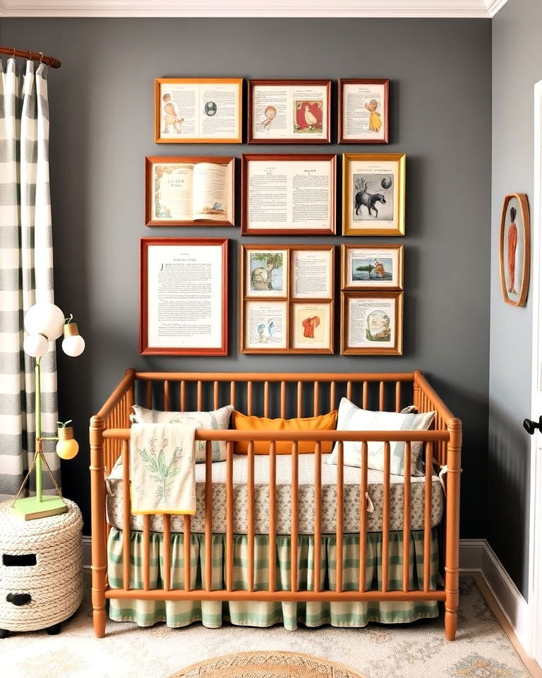storybook wall art for nursery