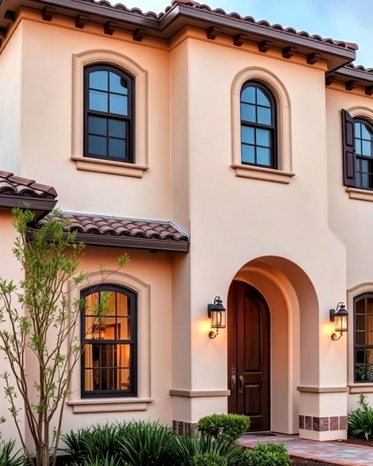 stucco trim with pop out edges