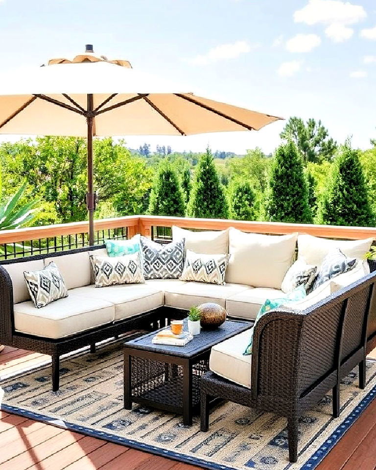 stylish deck daybed