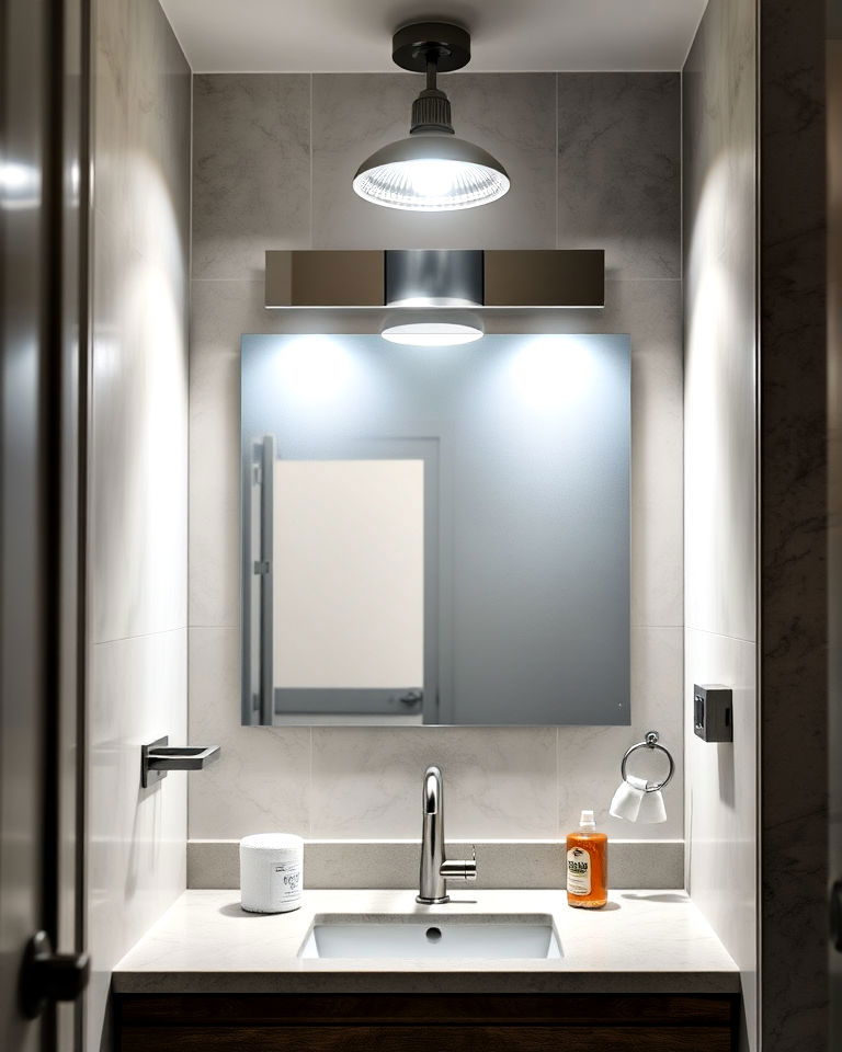 stylish fog resistant vanity lights