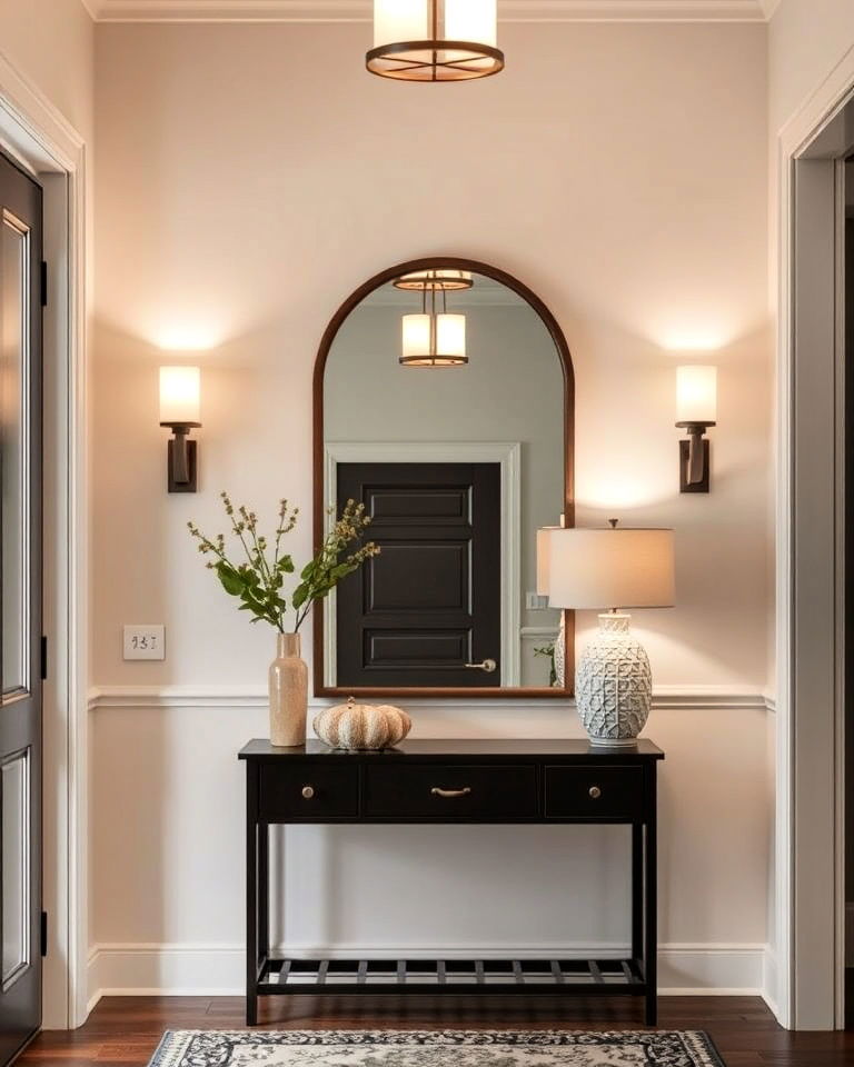 stylish foyer wall sconces