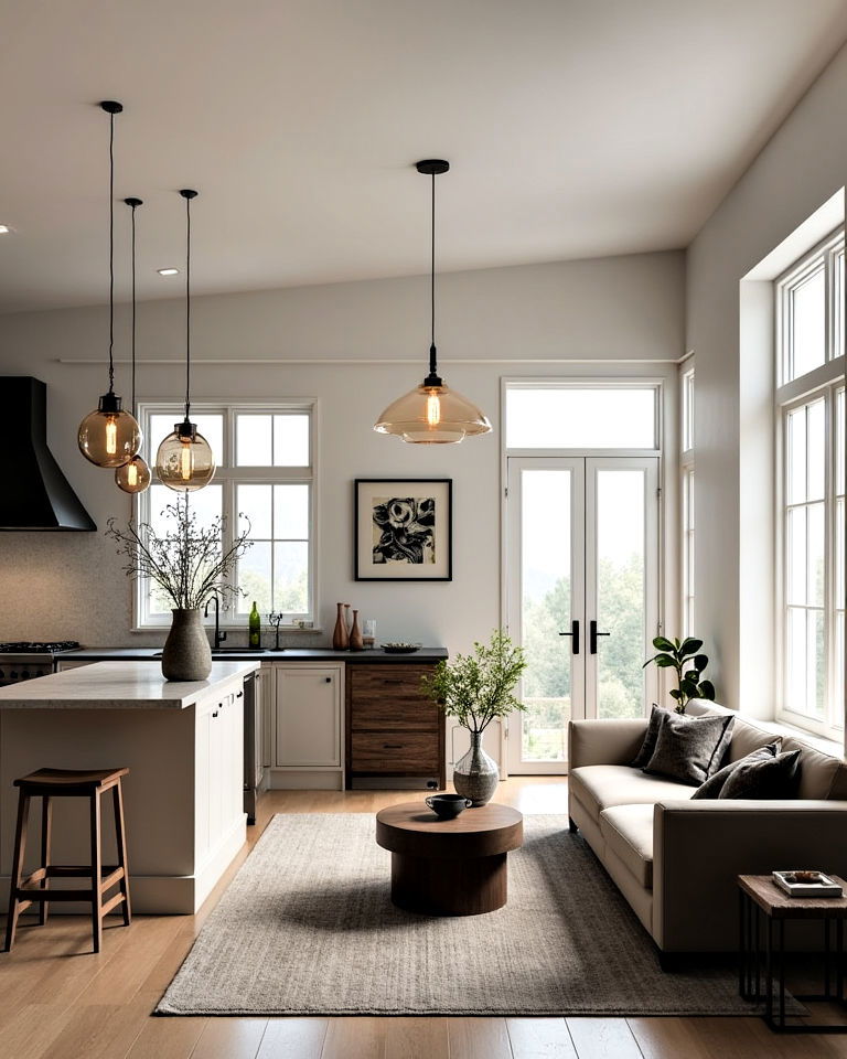 stylish suspended pendant lights