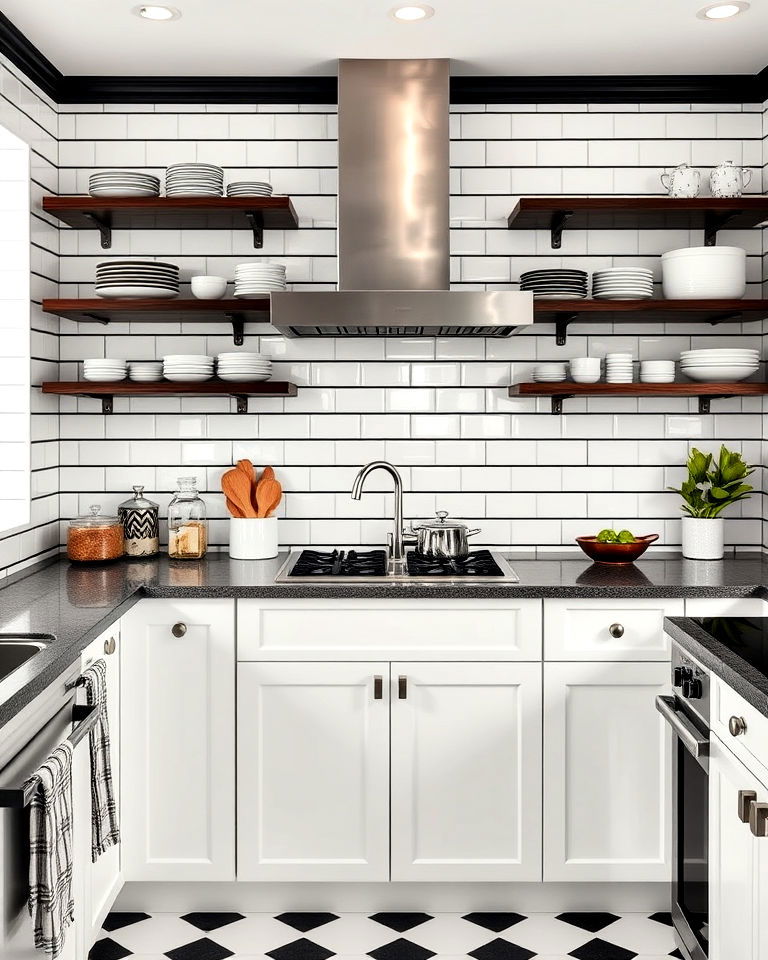 subway tile backsplash