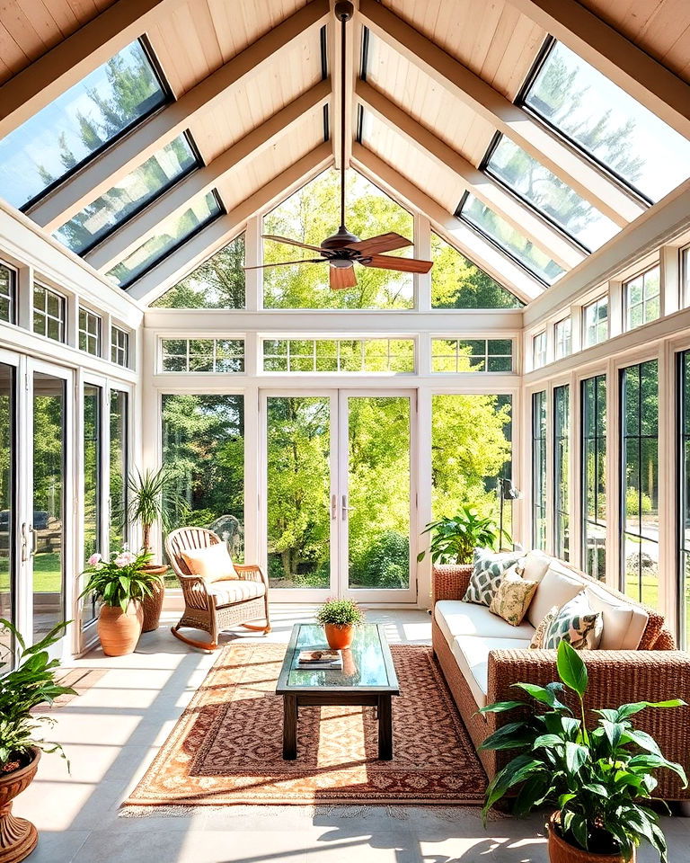 sunroom for year round enjoyment