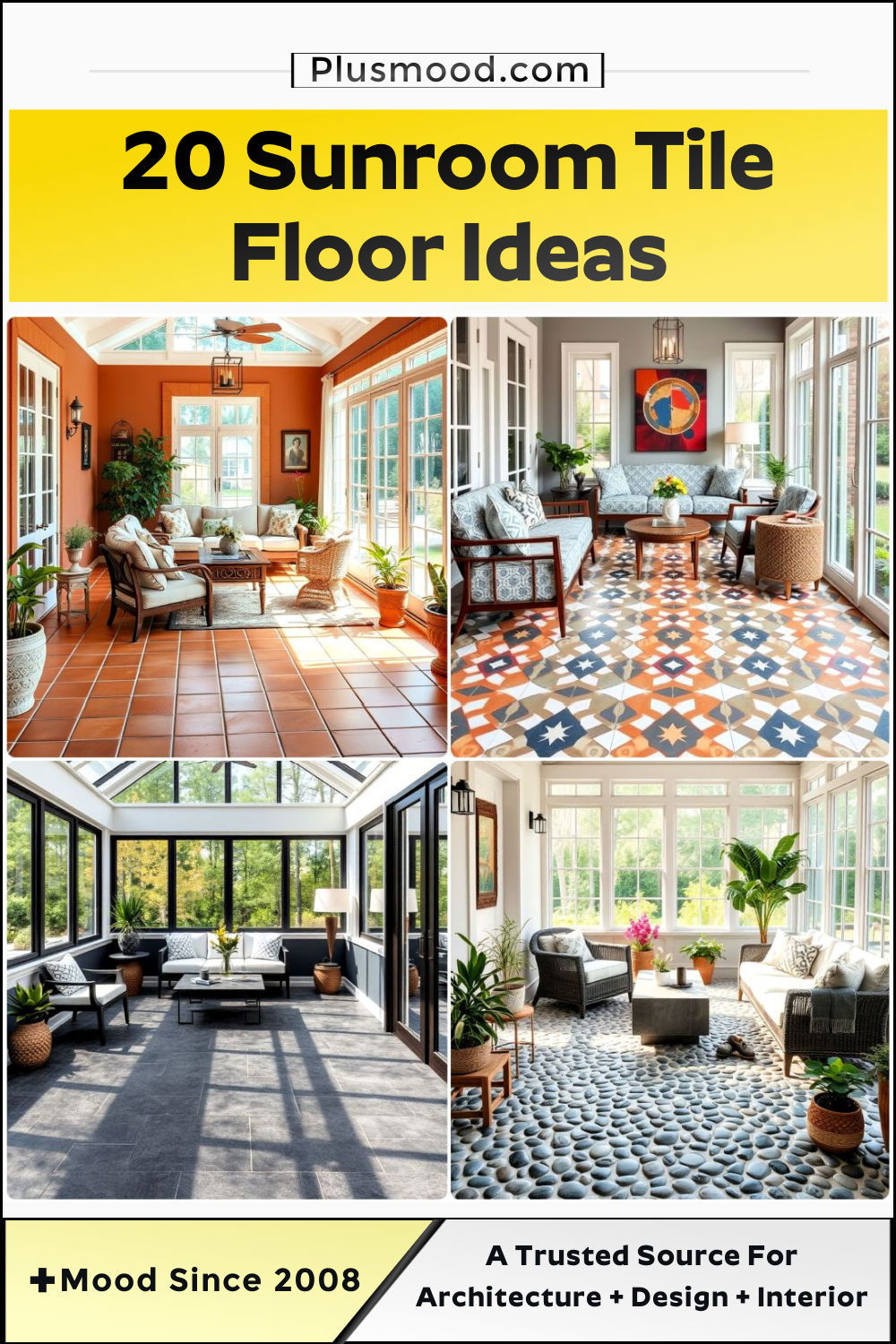sunroom tile floor ideas