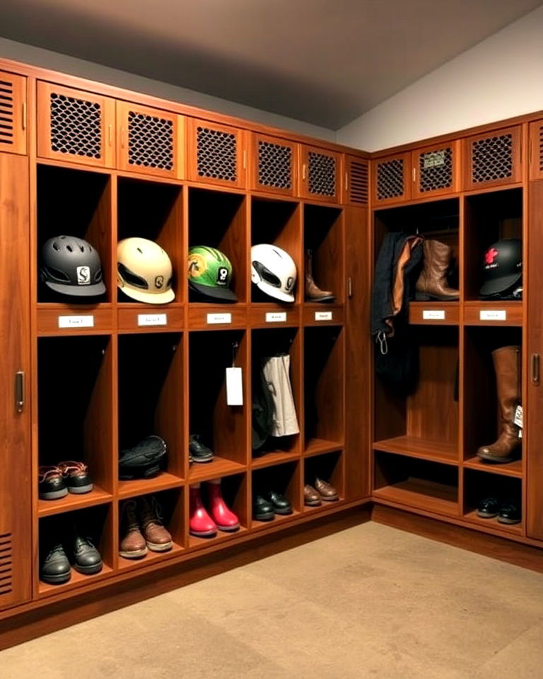 tack room lockers