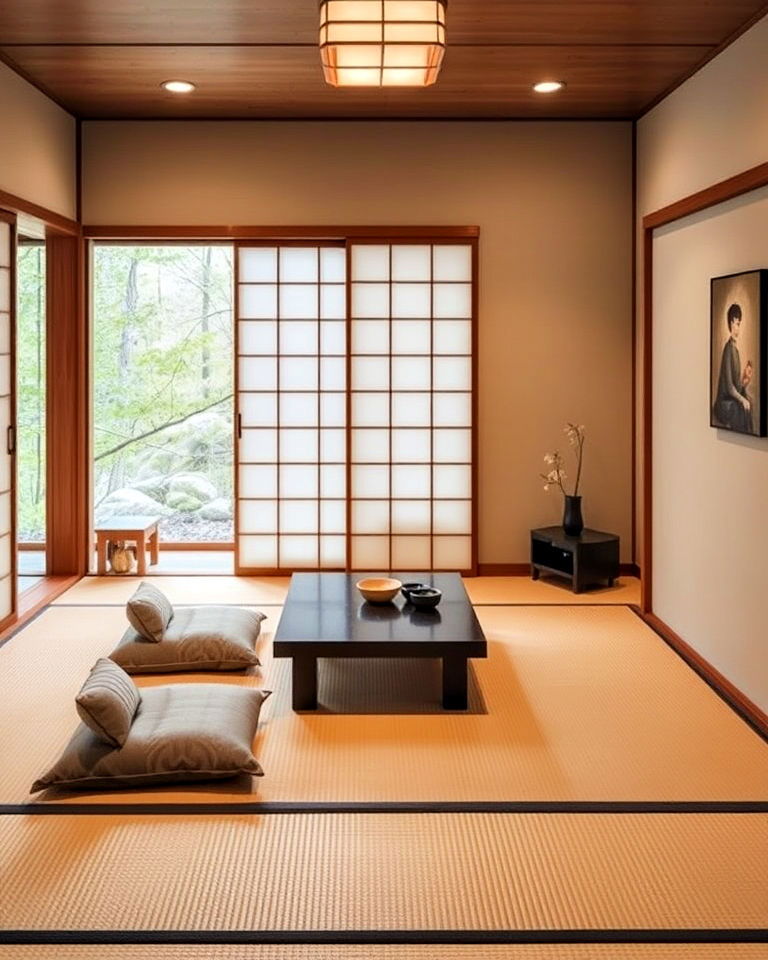 tatami rooms for authentic ambiance