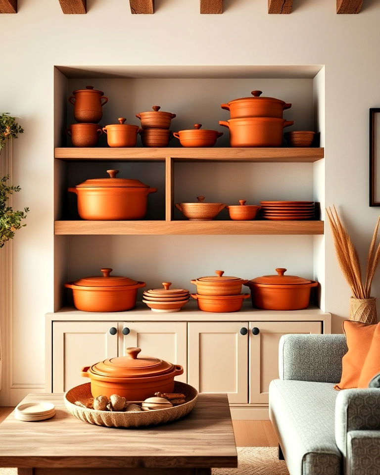 terracotta kitchenware