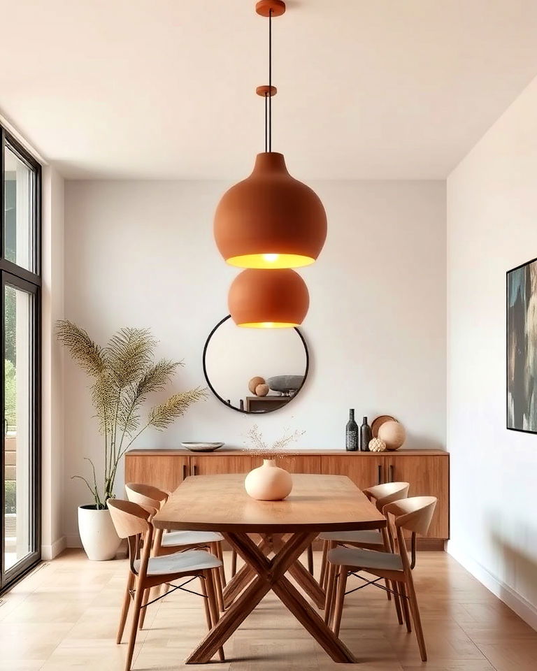 terracotta pendant lights