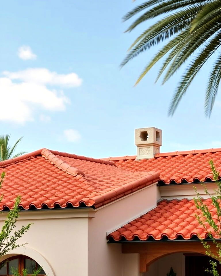 terracotta roof tiles