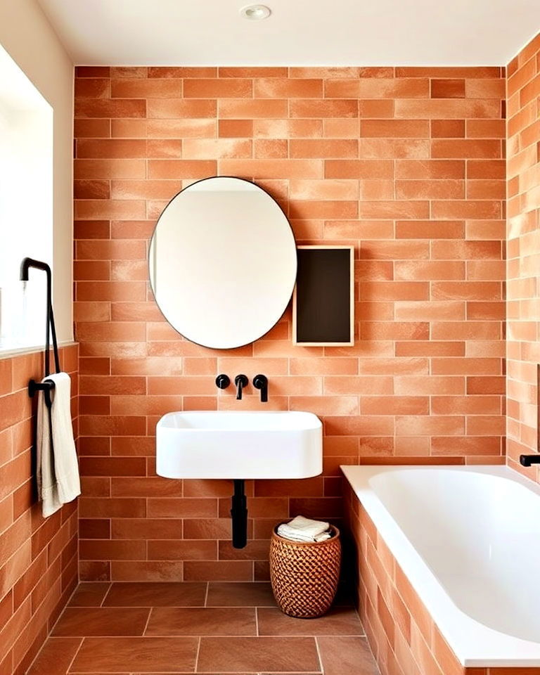 terracotta wall tiles