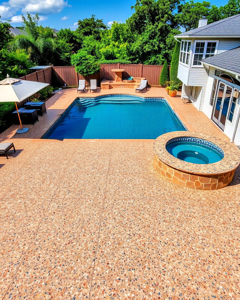 terrazzo pavers for bold statements