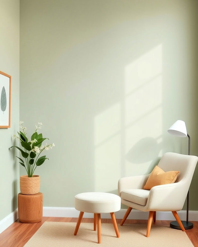 therapist office calming wall color