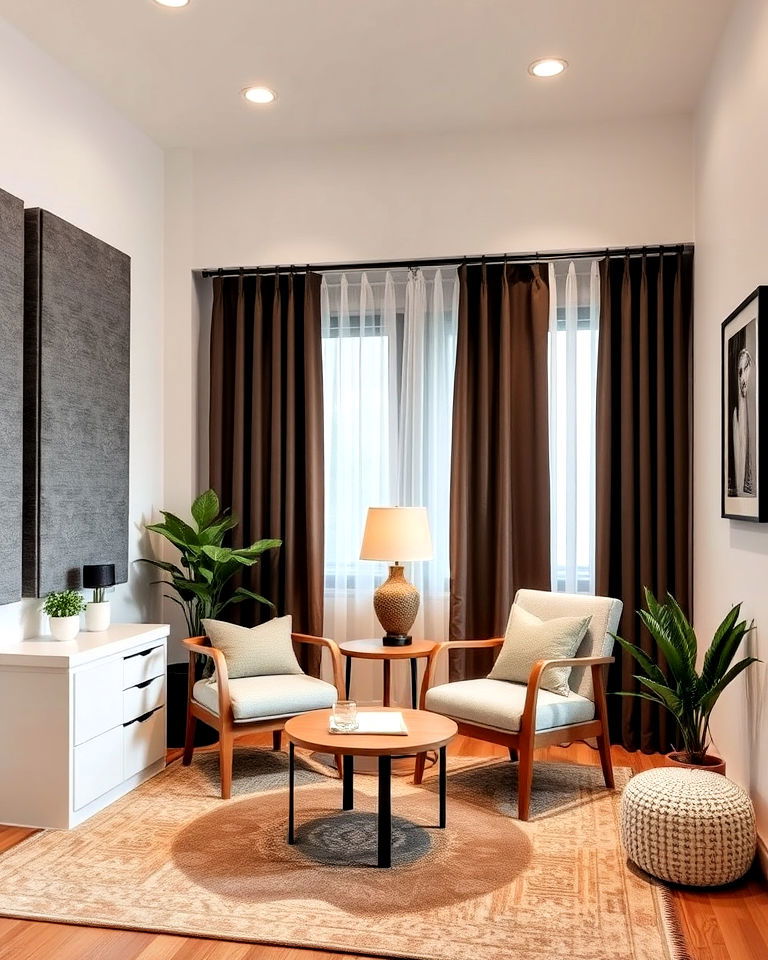 therapist office soundproofing features