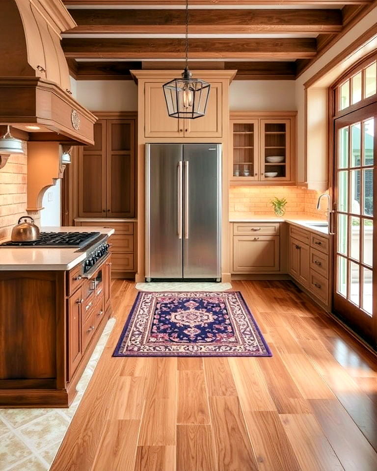 tile or hardwood flooring