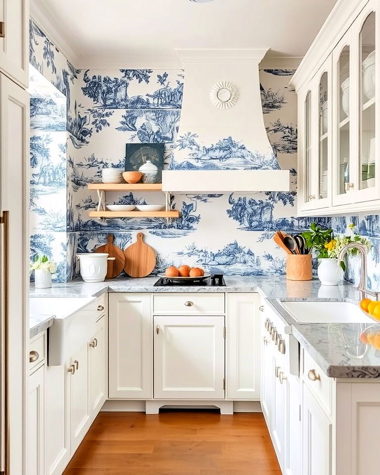timeless style toile patterns wallpaper