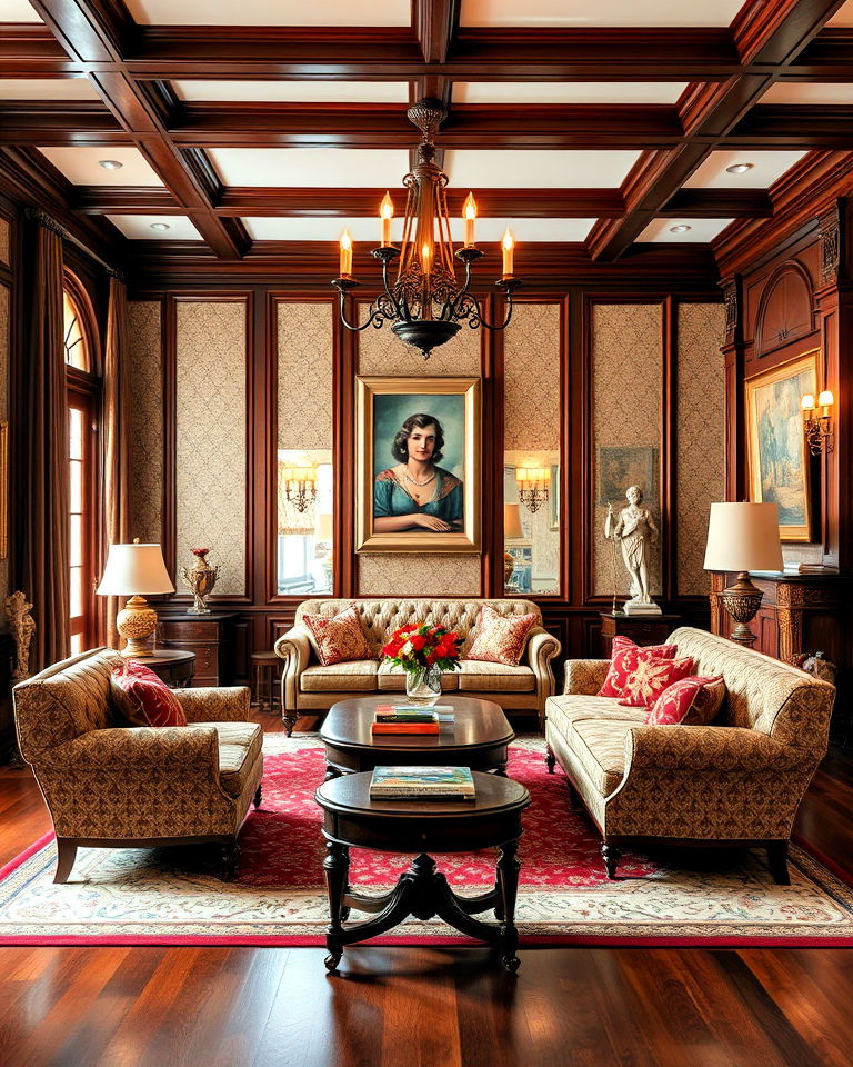 traditional elegance living room