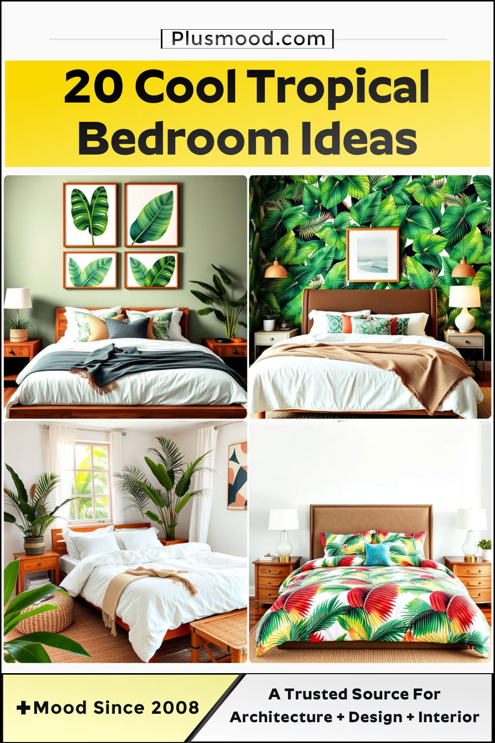 tropical bedroom ideas and inspiration