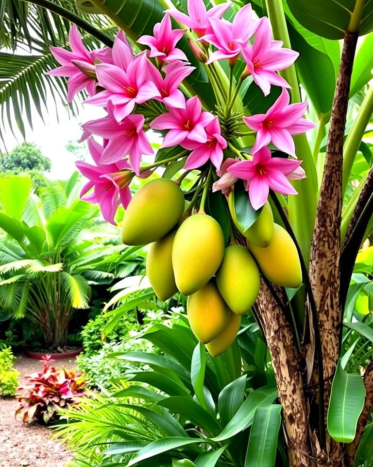 tropical fruit trees
