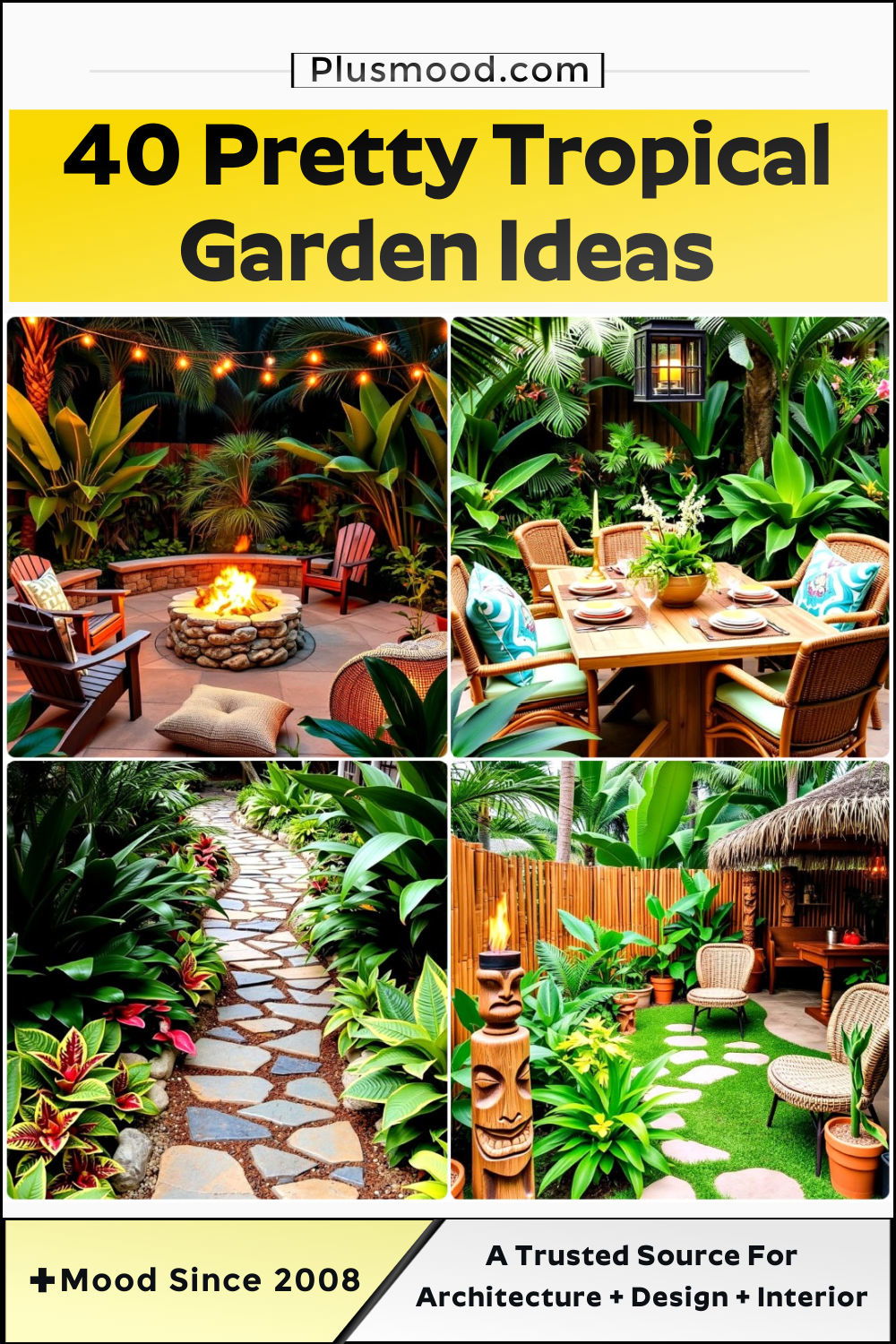 tropical garden ideas and inspiration