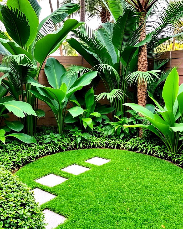 tropical lawn alternatives