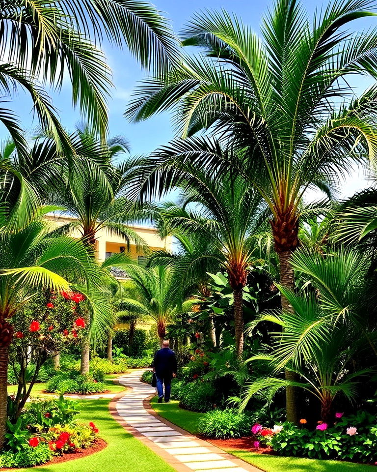 tropical lush palm tree accents for any landscape